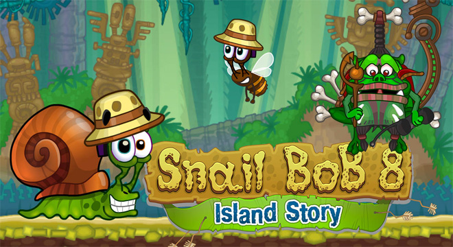 Jogo-Snail-Bob-8-Island-Story
