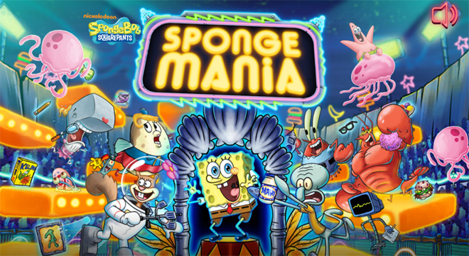 Jogo-Spongebob-Spong-Mania