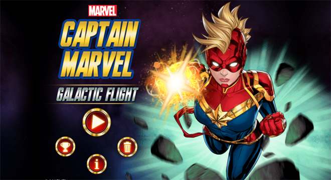 Captain Marvel Galactic Flight