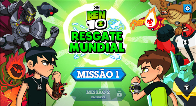 Jogo Ben 10 Resgate Mundial