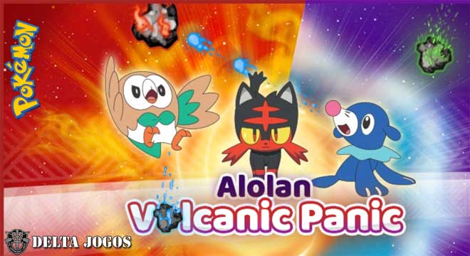 Pokemon Alolan Volcanic Panic Game