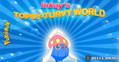 Pokémon Inkay's Topsy-turvy World Game