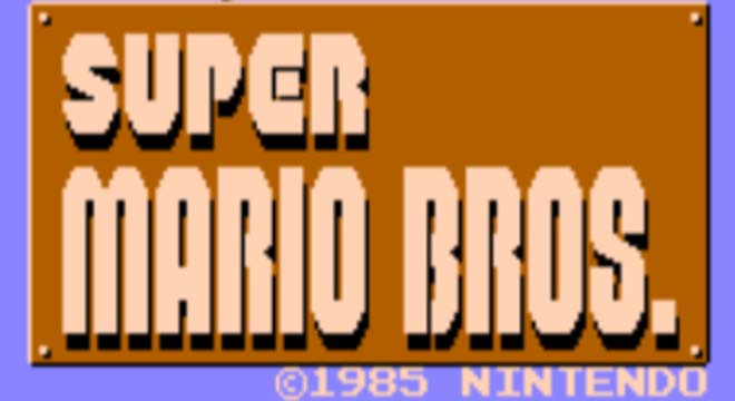 Jogo Super Mario Bros Nintendo 1985