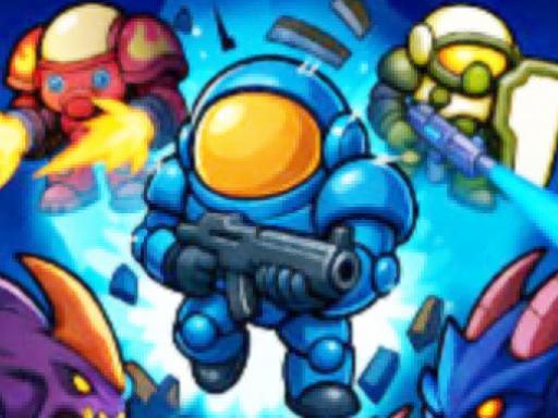 Jogar Space Defense: Guard Heroes online