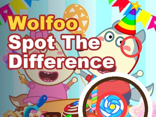 Jogar Wolfoo Spot The Difference online