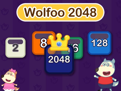 Jogar Wolfoo 2048 online