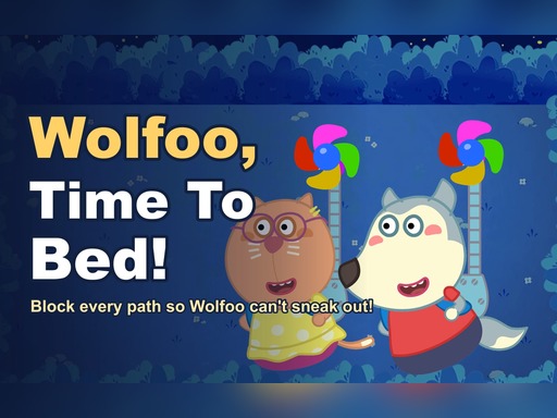 Jogar Wolfoo Time To Bed online